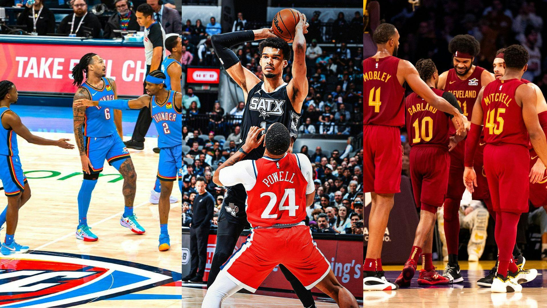 Coast-to-Coast: Wembanyama opens 2025 with a bang; Cavs, Thunder continue winning ways